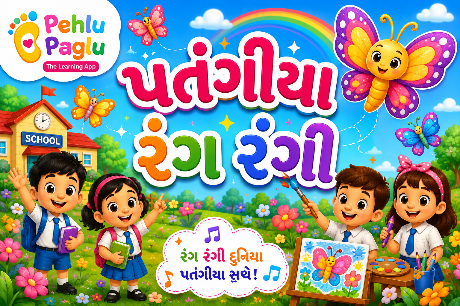 patgiya ragragi -, પતંગિયા રંગ રંગી