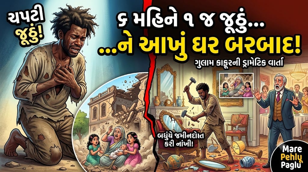 એક નાનું જૂઠ અને આખું ઘર બરબાદ! | Motivational & Moral Gujarati Story