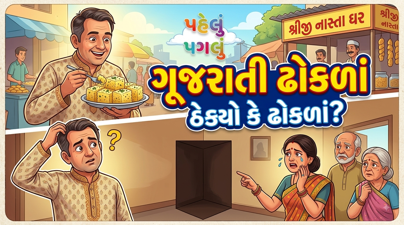 ગુજરાતી વાર્તા 'ગુજરાતી ઢોકળાં'!
