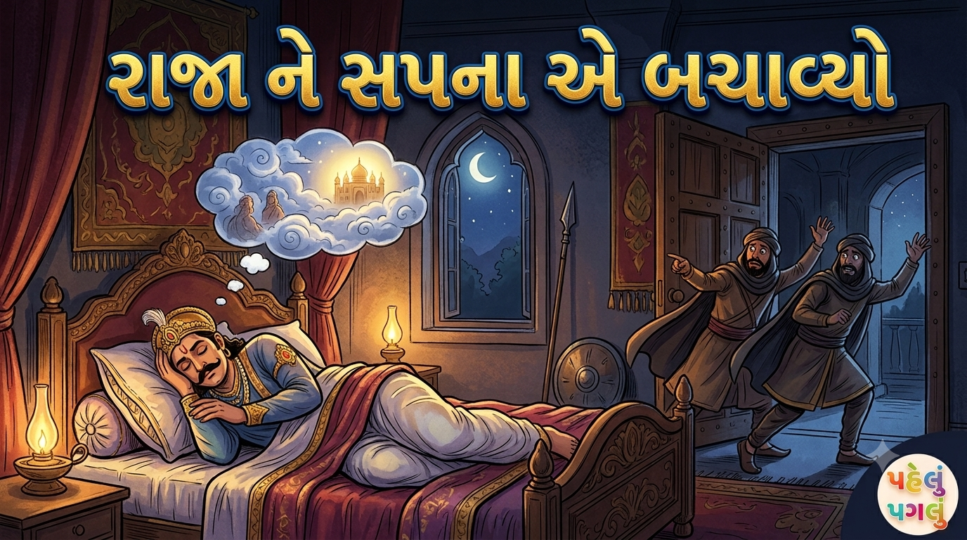 રાજાને સપનાએ બચાવ્યો