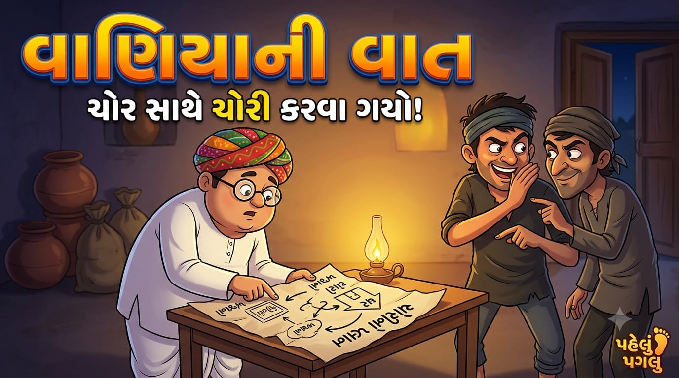 🎬 "વાણિયાની વાત" - રમુજી બાળ વાર્તા | Gujarati Stories for Kids | Pehlu Paglu — બાળવાર્તા